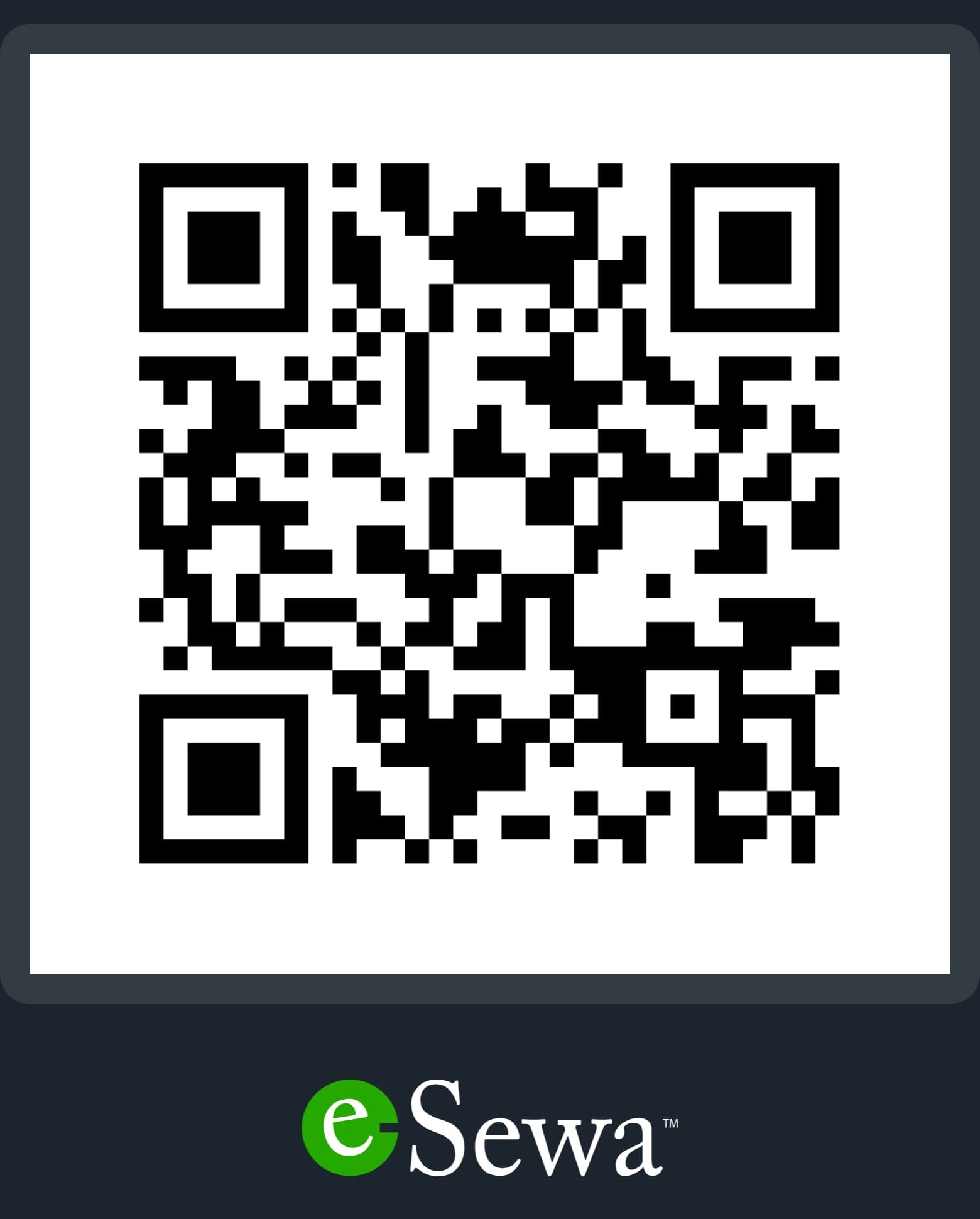 eSewa QR Code