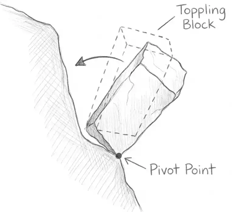 Topple Failure