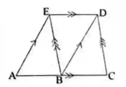 Geometry Figure with Parallel Lines