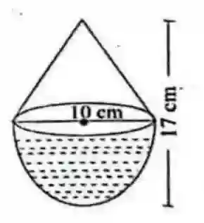 Cone and Hemisphere Solid