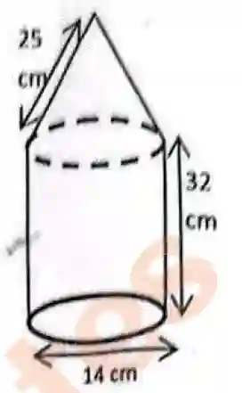 Cone and Cylinder Solid Object